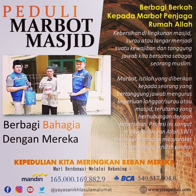 Report Peduli Marbot Bagian #2