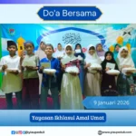 Laporan kegiatan santunan dan doa bersama anak anak yatim dhuafa | YIAU 09 Januari 2026