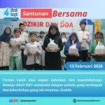 Santunan ceria dan doa bersama anak anak yatim dhuafa | YIAU 13 Februari 2026
