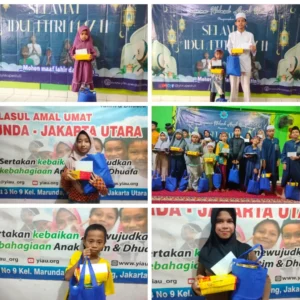 Santunan idul fitri dan pembagian bingkisan untuk anak anak yatim dhuafa | YIAU 21 Maret 2026