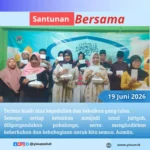 Santunan jumat berkah dan doa bersama anak anak yatim dhuafa | YIAU 19 Juni 2026