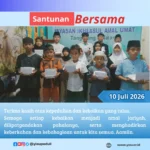 Giat rutin santunan dan doa bersama | YIAU 10 Juli 2026